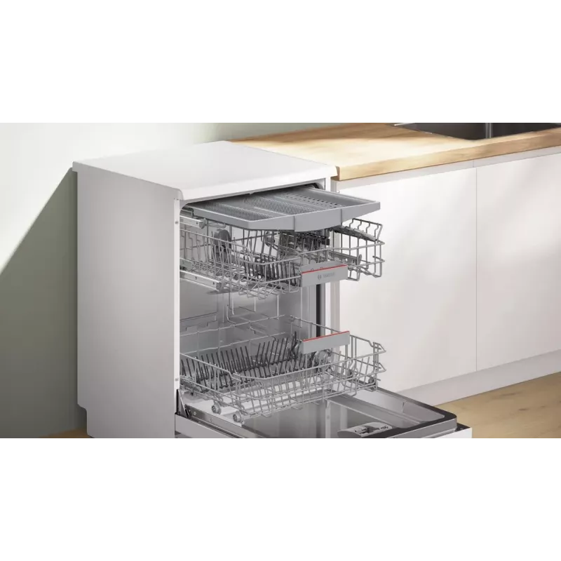 Geschirrspüler Bosch Serie 4 SMS4HVW14E Freistehend 60 cm — 14 Maßgedecke, 46 dB, Wärmetauscher
