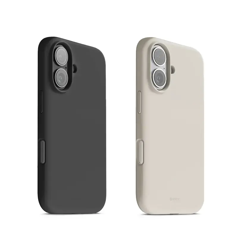 Crong Color Cover Magnetic Hülle mit MagSafe für iPhone 17 Schwarz
