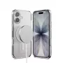 Crong Clear MAG Cover Case mit MagSafe für iPhone 17 transparent CRGCLRMIP1763TRS