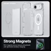 Crong Clear MAG Cover Case mit MagSafe für iPhone 17 Pro Transparent CRGCLRMIP1763PTRS