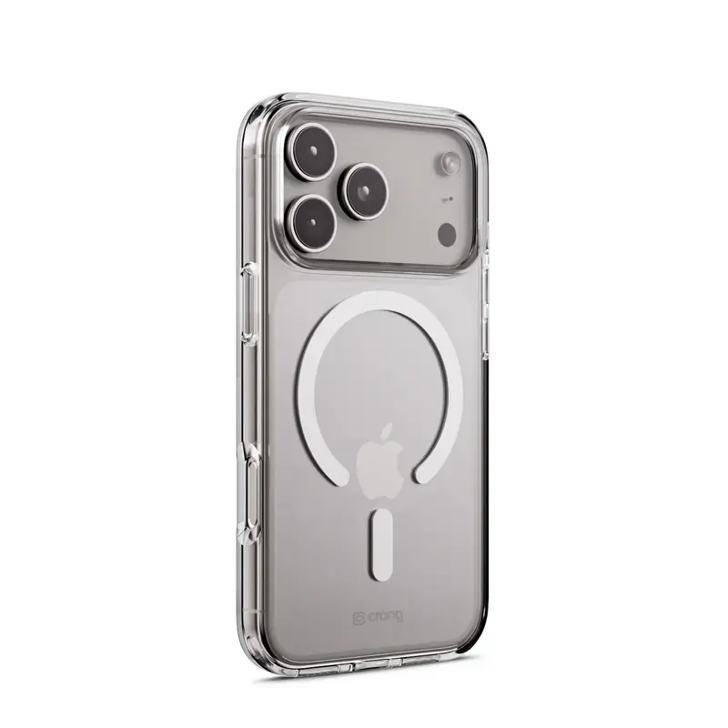 Crong Clear MAG Cover Case mit MagSafe für iPhone 17 Pro Transparent CRGCLRMIP1763PTRS