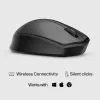 HP 280 Silent Wireless Maus, Rechtshändig, Optisch, RF Wireless, Schwarz