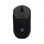 HP 400 Quiet Schwarz Wireless Maus, beidhändig, RF Wireless + Bluetooth, 6000 DPI, Schwarz