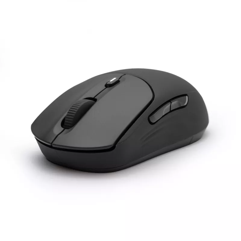 HP 400 Quiet Schwarz Wireless Maus, beidhändig, RF Wireless + Bluetooth, 6000 DPI, Schwarz