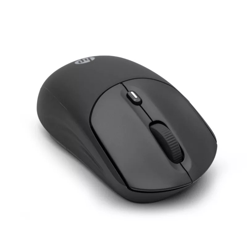 HP 400 Quiet Schwarz Wireless Maus, beidhändig, RF Wireless + Bluetooth, 6000 DPI, Schwarz