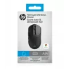 HP 400 Quiet Schwarz Wireless Maus, beidhändig, RF Wireless + Bluetooth, 6000 DPI, Schwarz