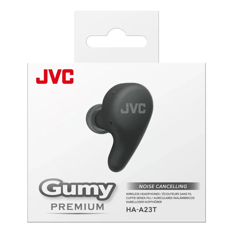 JVC HA-A23T-B-U Kopfhörer/Headset True Wireless Stereo (TWS) In-Ear Anrufe/Musik/Sport/Alltag Bluetooth Schwarz