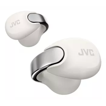 JVC HA-NP1T Headset True Wireless Stereo (TWS) Ear-Clip-On Anrufe/Musik USB Typ-C Bluetooth Silber, Weiß