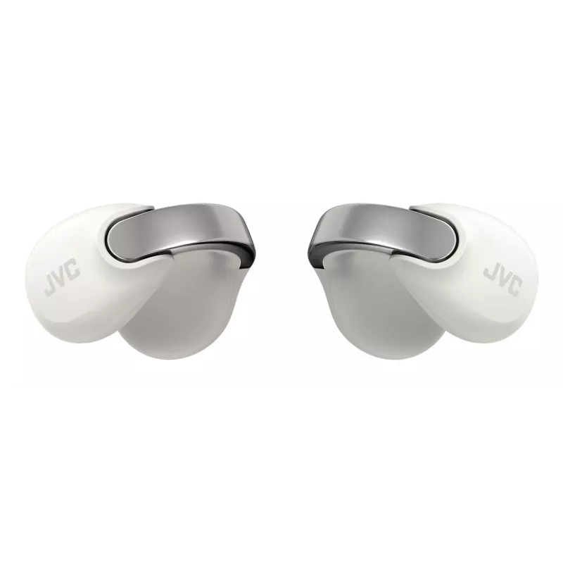 JVC HA-NP1T Headset True Wireless Stereo (TWS) Ear-Clip-On Anrufe/Musik USB Typ-C Bluetooth Silber, Weiß