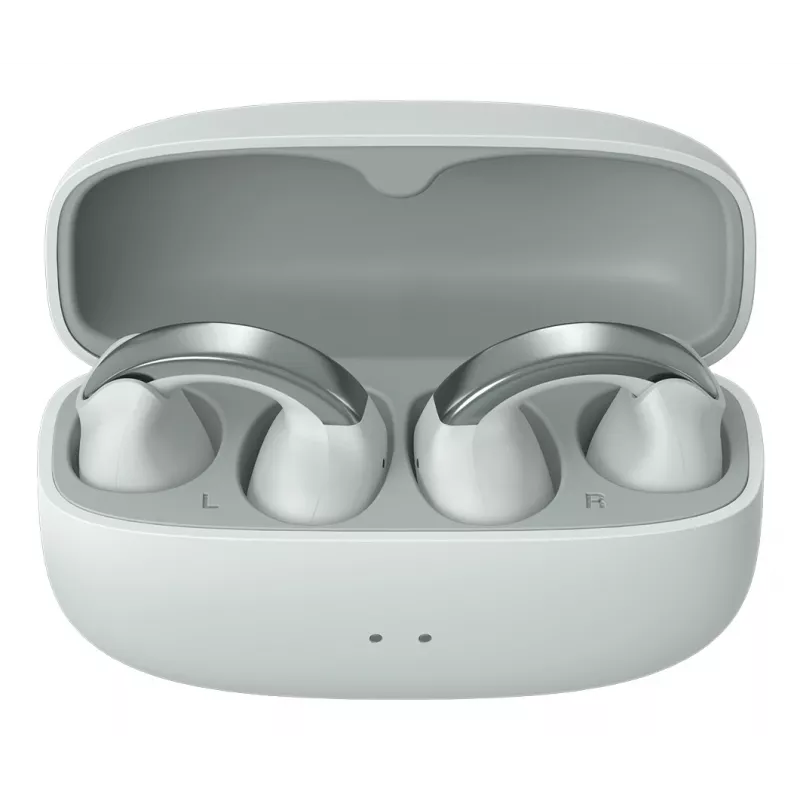 JVC HA-NP1T Headset True Wireless Stereo (TWS) Ear-Clip-On Anrufe/Musik USB Type-C Bluetooth Grau, Silber