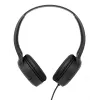 Headset JVC HA-S33UC binaural kabelgebunden mit Kopfbügel, 2 Treiber 29,7 mm, 20–20000 Hz, 1,2 m Kabel, Inline-Mikrofon, schwarz