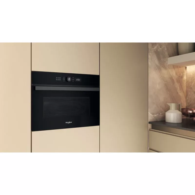 Whirlpool WMW44HMB Schwarz Grill-Mikrowelle Einbau 40 L 900 W