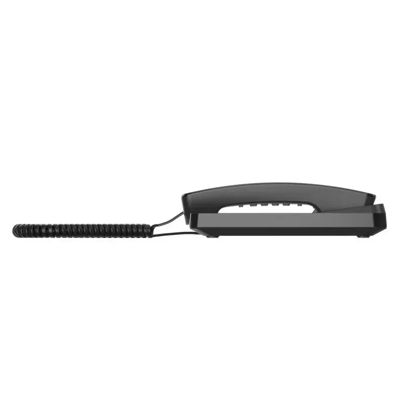 Analoges Telefon Gigaset DESK 200 mit kabelgebundenem Hörer, schwarz