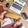 Speakerphone Poly HP Poly Sync 20 mit Bluetooth, USB-C/A-Adapter, Micro-USB, 20h Akku, schwarz