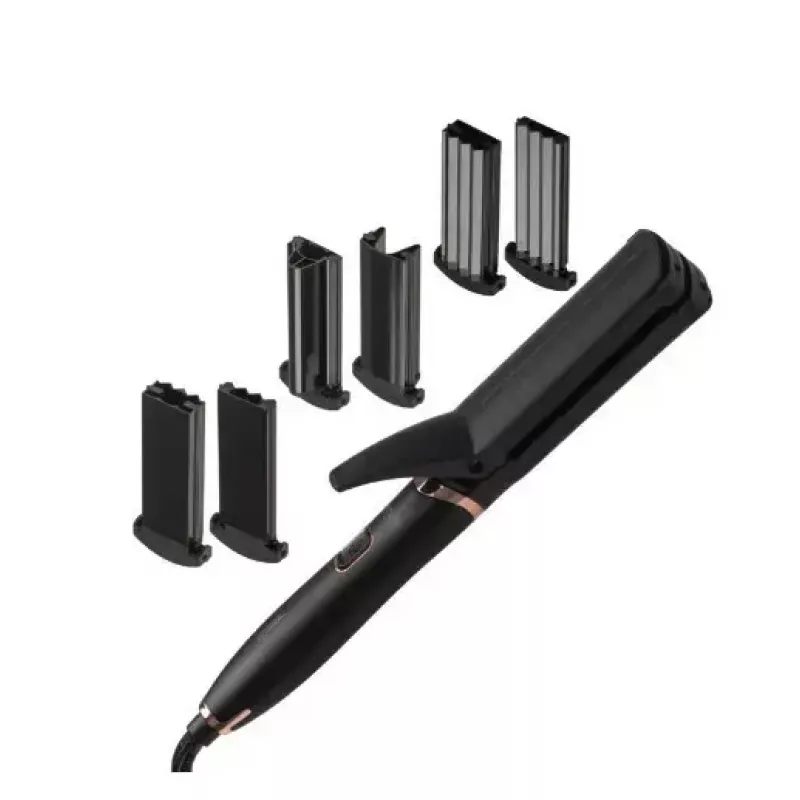 Haarstyling-Set Adler AD 2028 5-in-1 – vielseitige Aufsätze zum Trocknen, Locken und Glätten