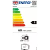 Fernseher Philips 55PUS8510 55 Zoll QLED 4K Ultra HD, Titan OS, Wi‑Fi, Bluetooth 5.2, HDR10+, 3×HDMI, 2×USB, 20W, Schwarz
