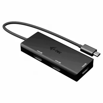 i-tec USB-C Triple 4K HDMI Videoadapter, Power Delivery 100W
