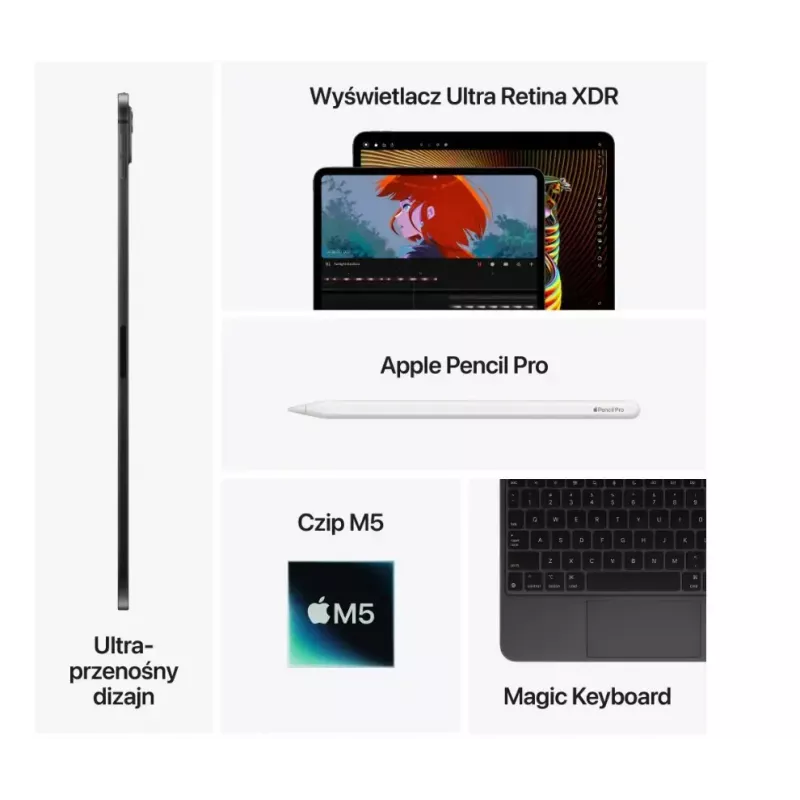 Tablet Apple iPad Pro 13 Zoll M5 16 GB 1 TB iPadOS