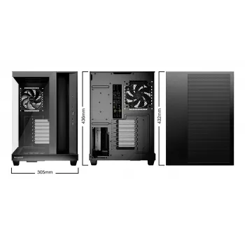 PC-Gehäuse be quiet! Light Base 500 Midi Tower Schwarz
