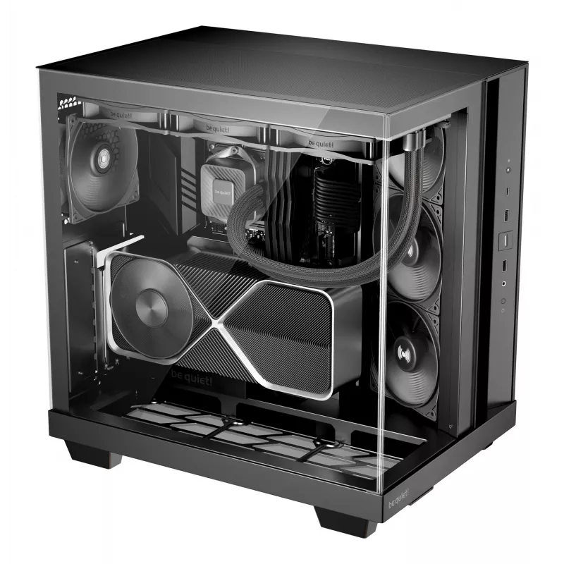 PC-Gehäuse be quiet! Light Base 500 Midi Tower Schwarz