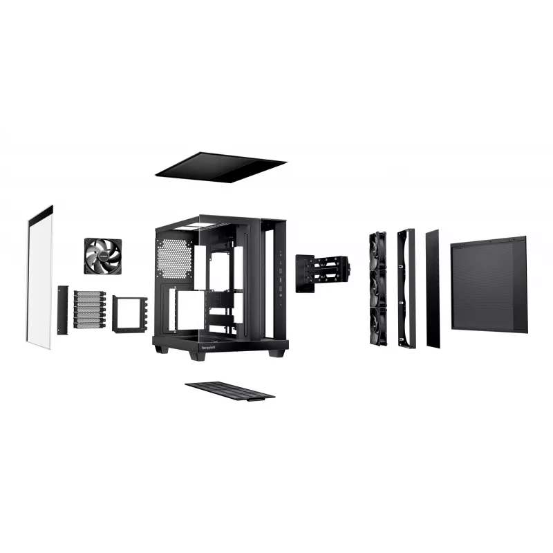 PC-Gehäuse be quiet! Light Base 500 Midi Tower Schwarz