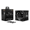 be quiet! Pure Wings 3 120mm | PWM Reverse Triple-Pack Computergehäuselüfter 12 cm Schwarz 3 Stück