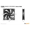 be quiet! Pure Wings 3 120mm | PWM Reverse Triple-Pack Computergehäuselüfter 12 cm Schwarz 3 Stück