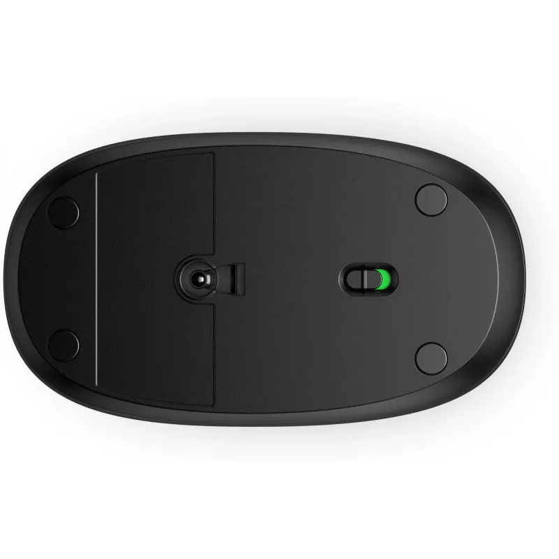 HP 240 Schwarz Bluetooth-Maus, beidhändig, optisch, Bluetooth, 1600 DPI, Schwarz