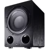 Aktiver Subwoofer Magnat Alpha RS12 — 12-Zoll-Treiber, 120 W RMS, 20–200 Hz, Klasse D, schwarz
