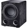 Aktiver Subwoofer Magnat Alpha RS12 — 12-Zoll-Treiber, 120 W RMS, 20–200 Hz, Klasse D, schwarz
