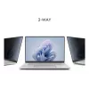 Laptop-Bildschirmschutz DICOTA Privacy Filter 2-way Schwarz Universal