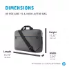HP Prelude 15,6-Zoll-Laptoptasche, Aktentasche, 39,6 cm (15,6 Zoll), 300 g