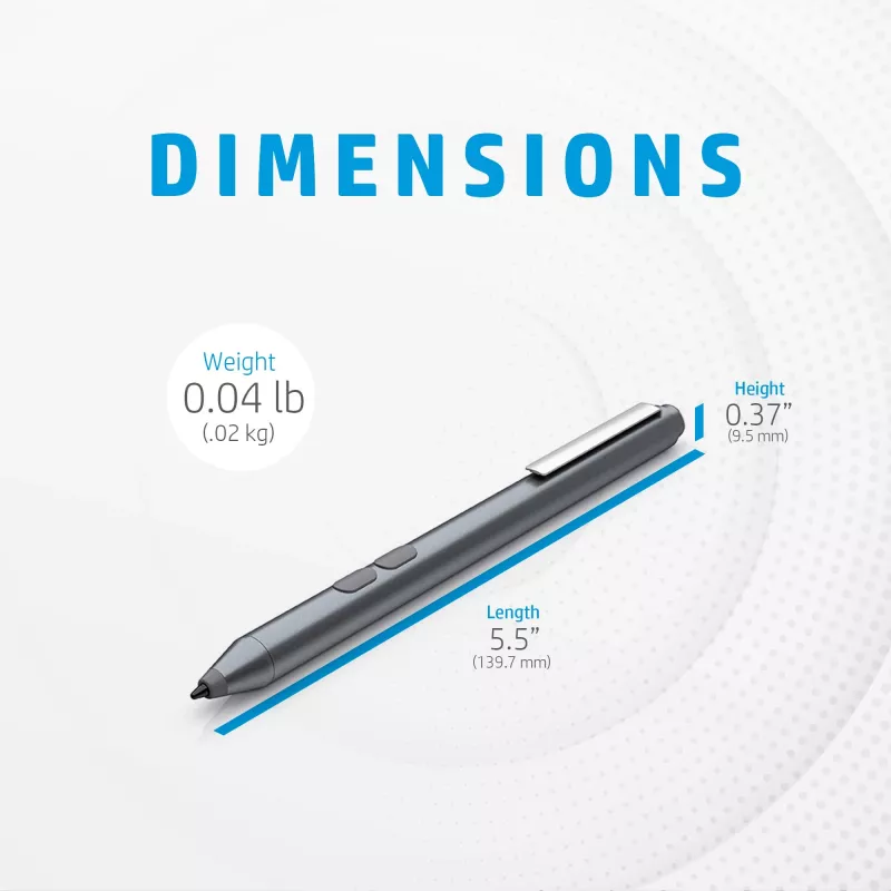HP MPP 1.51 Stift, Laptop, HP, Grau, MPP, China, 10 g