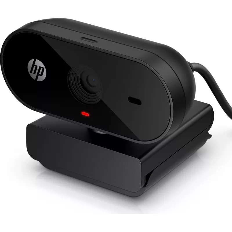 HP 320 FHD Webcam, 1920 x 1080 Pixel, Full HD, 30 fps, Home, USB, Schwarz