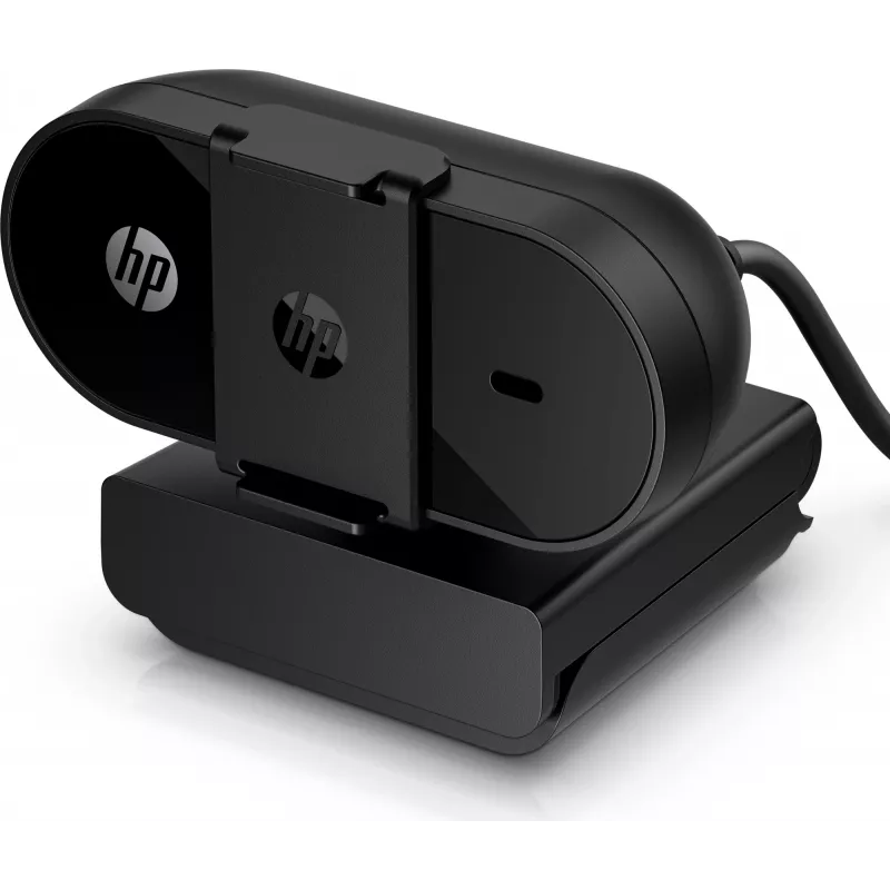 HP 320 FHD Webcam, 1920 x 1080 Pixel, Full HD, 30 fps, Home, USB, Schwarz