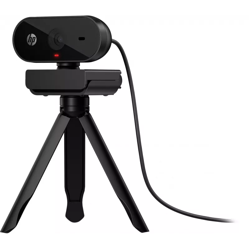 HP 320 FHD Webcam, 1920 x 1080 Pixel, Full HD, 30 fps, Home, USB, Schwarz