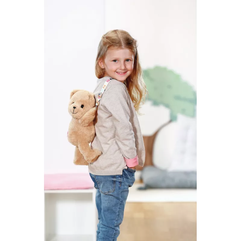 Spielzeugbär-Tasche ZAPF BABY born Teddy Bag — für Kinder von 3–12 Jahren