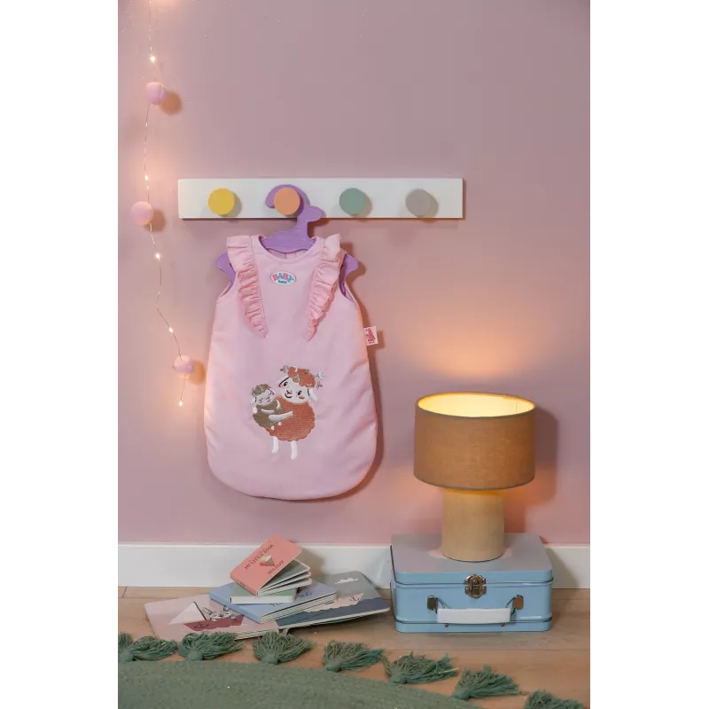 Puppenschlafsack ZAPF BABY born Schlafsack Flower, Stoff, faltbar, für Kinder ab 3 Jahren
