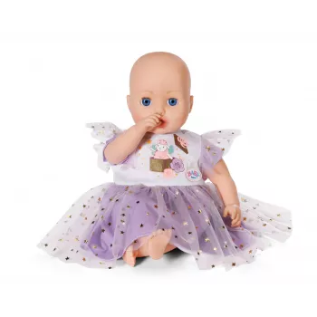 Puppenkleid ZAPF BABY born Lila Tutu-Kleid für 43 cm Puppen, Stoff, mehrfarbig, faltbar, Alter 3+