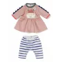 Puppenkleid ZAPF BABY born Kleid Dschungel für 36 cm Puppen, mehrfarbig, faltbar, ab 1 Jahr