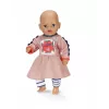 Puppenkleid ZAPF BABY born Kleid Dschungel für 36 cm Puppen, mehrfarbig, faltbar, ab 1 Jahr