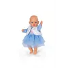 Puppenkleid ZAPF BABY born Winterkleid für 36 cm Puppen, mehrfarbig, faltbar, Alter 1+