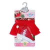 Puppenkleid ZAPF BABY born Xmas Dress für 43 cm Puppen, Textil, mehrfarbig, faltbar, Alter 3–12