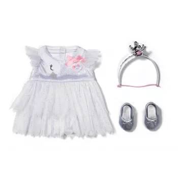 Puppenkleidungsset ZAPF BABY born Ballerina-Outfit für 43 cm Puppen, mehrfarbig, empfohlenes Alter 3+