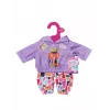Puppenkleidungsset ZAPF BABY born Hoodie Outfit für 43 cm Puppen, mehrfarbig, empfohlenes Alter 3+