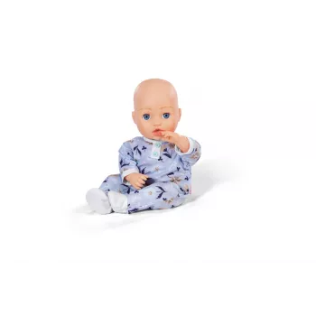 Puppen-Strampler ZAPF BABY born Strampler Blau für 43 cm Puppen, Stoff, faltbar, Alter 3+