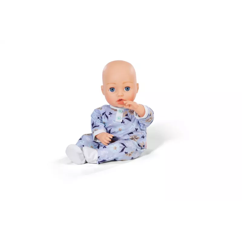 Puppen-Strampler ZAPF BABY born Strampler Blau für 43 cm Puppen, Stoff, faltbar, Alter 3+