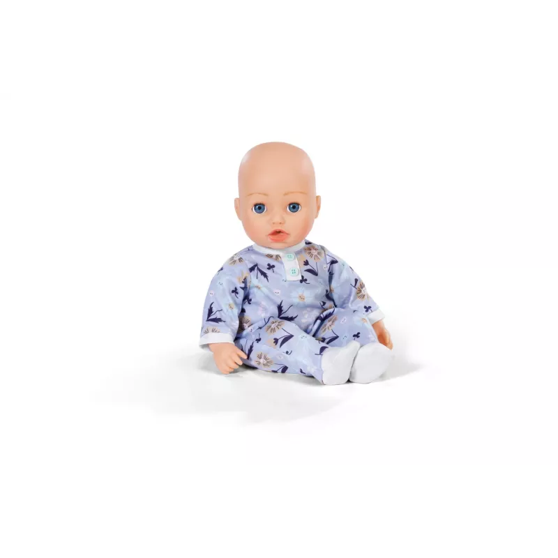 Puppen-Strampler ZAPF BABY born Strampler Blau für 43 cm Puppen, Stoff, faltbar, Alter 3+