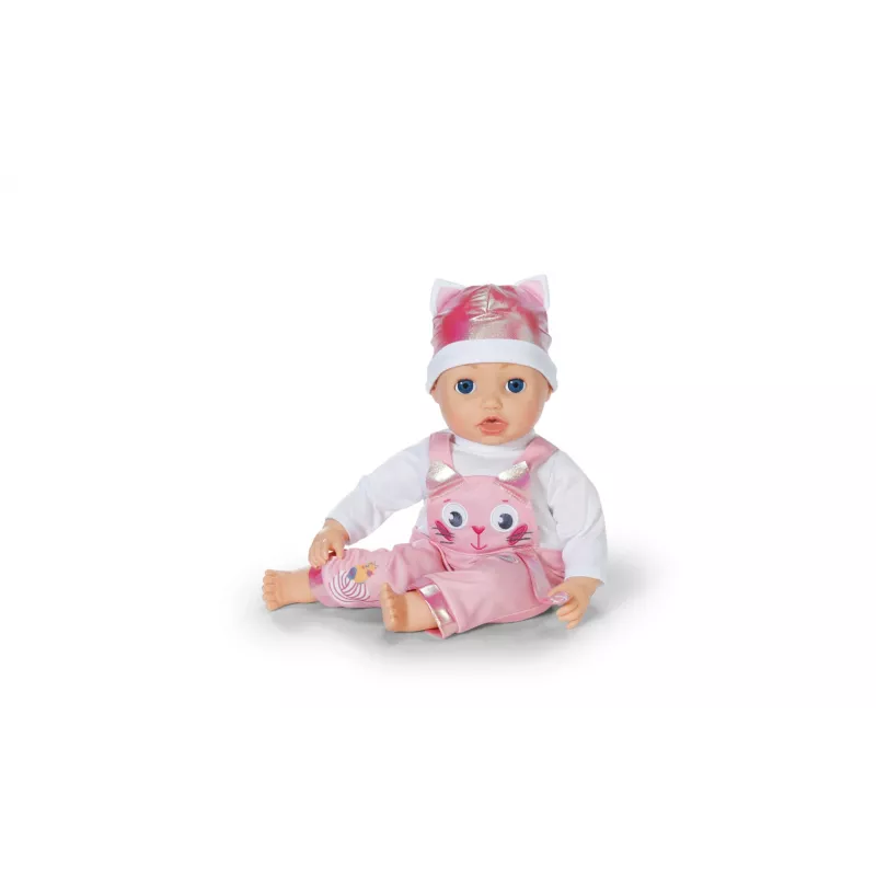 Puppenkleiderset ZAPF BABY born Strampler mit Mütze für 43 cm Puppen, mehrfarbig, faltbar, ab 3 Jahren