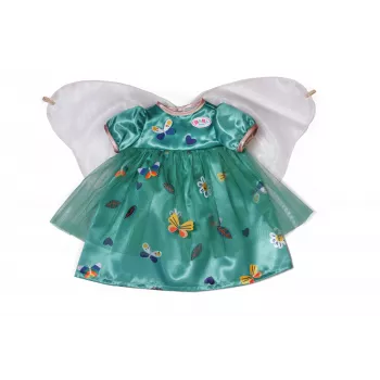 Puppenkleid ZAPF BABY born Feenkleid mit Flügeln für 43 cm Puppen, mehrfarbig, faltbar, für Kinder ab 3 Jahren